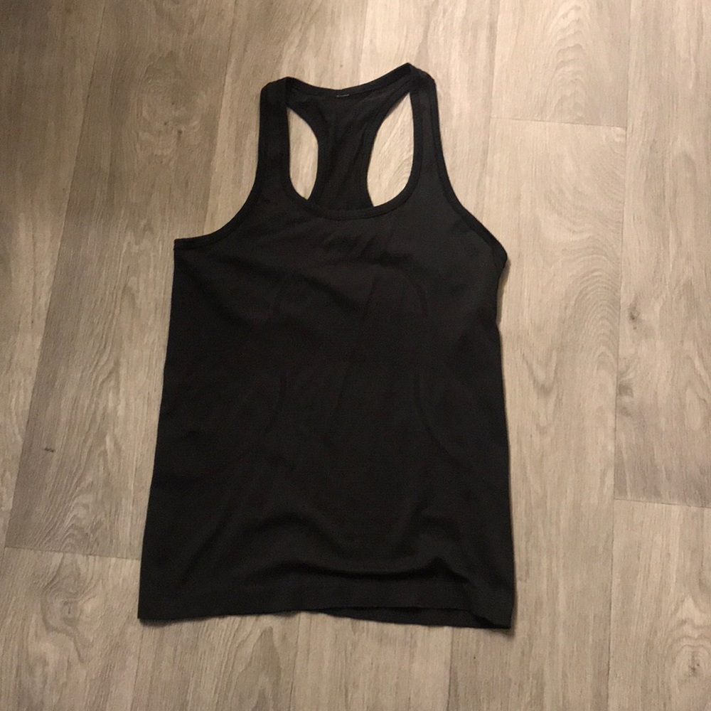 Lululemon Black Run Swiftly Tank Size 8